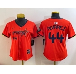 Youth Houston Astros #44 Yordan Alvarez Orange 2025 City Connect Limited Stitched Baseball Jersey