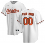 Baltimore Orioles Custom Nike White 2020 Replica Home Jersey