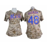 women mlb jerseys new york mets #48 degrom camo