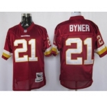 Men's Washington Redskins #17 Doug Williams White Throwback Jersey (2)