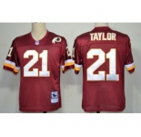 Men's Washington Redskins #17 Doug Williams White Throwback Jersey (3)