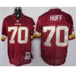 Men's Washington Redskins #17 Doug Williams White Throwback Jersey (5)