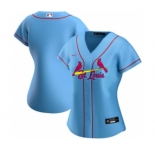 Women's St. Louis Cardinals Alternate 2020 Baseball Team Jersey Light Blue