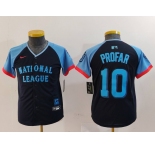 Youth San Diego Padres #10 Jurickson Profar Navy 2024 All Star Limited Stitched Jersey