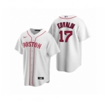 Women's Boston Red Sox #17 Nathan Eovaldi Nike White Replica Alternate Jersey