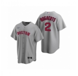 Youth Boston Red Sox #2 Xander Bogaerts Nike Gray Replica Road Jersey