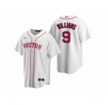 Youth Boston Red Sox #9 Ted Williams Nike White Replica Alternate Jersey