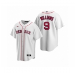 Youth Boston Red Sox #9 Ted Williams Nike White Replica Home Jersey