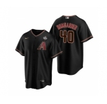 Men's Arizona Diamondbacks #40 Madison Bumgarner Black 2023 World Series Cool Base Stitched Baseball Jersey