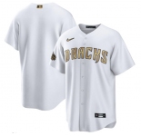 Men's Arizona Diamondbacks Blank White 2022 All-Star Cool Base Stitched Baseball Jersey