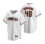 Men's Nike Arizona Diamondbacks #40 Madison Bumgarner White Home Stitched Baseball Jersey