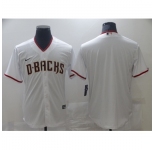 Men's Nike Arizona Diamondbacks Blank White Road Player Jersey