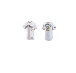 Men's Houston Astros #2 Alex Bregman White New Gold 2022 World Series Champions Stitched FlexBase Authentic Nike Jersey