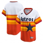 Men's Houston Astros White Throwback Cooperstown Collection Limited Stitched Baseball Jersey
