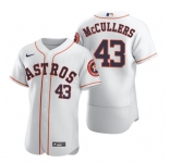Men's Nike Houston Astros #43 Lance McCullers White Flexbase Authentic Stitched Baseball Jersey