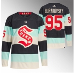 Men Seattle Kraken 95 Andre Burakovsky 2024 Deep Sea Blue Winter Classic Stitched Jersey