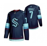 Men's Seattle #7 Kraken Jordan Eberle 2022 Home Navy Jersey