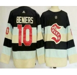 Men's Seattle Kraken #10 Matthew Beniers Navy 2024 Winter Classic Authentic Jersey