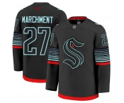 Men's Seattle Kraken #27 Mason Marchment Black Alternate Stitched Hockey Jersey