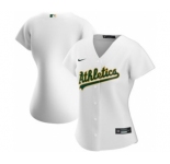 Women's Oakland Athletics Home 2020 Baseball Team Jersey White