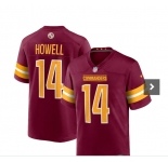 Men's Washington Commanders #14 Sam Howell  Red Vapor Untouchable Stitched Football Jersey