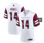 Men's Washington Commanders #14 Sam Howell  White Vapor Untouchable Stitched Football Jersey