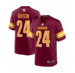 Men's Washington Commanders #24 Antonio Gibson 2022 Burgundy Game Stitched Jersey
