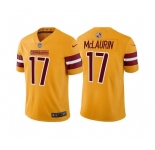 Men's Washington Commanders #17 Terry McLaurin Gold Vapor Untouchable Stitched Football Jersey