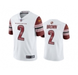Men's Washington Commanders #2 Dyami Brown White Vapor Untouchable Stitched Football Jersey