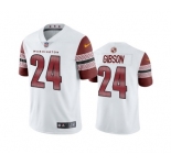 Men's Washington Commanders #24 Antonio Gibson White Vapor Untouchable Stitched Football Jersey