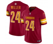 Men's Washington Commanders #24 Von Miller Burgundy 2025 F.U.S.E. Vapor Limited Football Stitched Jersey