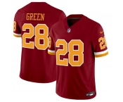 Men's Washington Commanders #28 Darrell Green Burgundy 2025 F.U.S.E. Throwback Limited Football Stitched Jersey