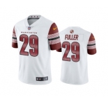 Men's Washington Commanders #29 Kendall Fuller White Vapor Untouchable Stitched Football Jersey