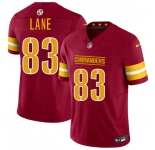 Men's Washington Commanders #83 Jaylin Lane Burgundy 2025 Draft F.U.S.E. Vapor Limited Football Stitched Jersey