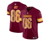 Men's Washington Commanders #86 Zach Ertz Burgundy Vapor Limited Football Stitched Jersey