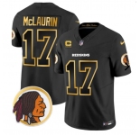 Men's Washington Redskins #17 Terry McLaurin 2023 F.U.S.E Olive Black Gold Nike Limited Jersey