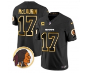 Men's Washington Redskins #17 Terry McLaurin 2023 F.U.S.E Olive Black Gold Nike Limited Jersey