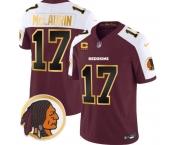 Men's Washington Redskins #17 Terry McLaurin  2023 F.U.S.E Olive Red Gold Nike Limited Jersey