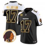 Men's Washington Redskins #17 Terry McLaurin 2023 F.U.S.E Olive White Black Gold Nike Limited Jersey
