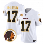 Men's Washington Redskins #17 Terry McLaurin 2023 F.U.S.E Olive White Gold Nike Limited Jersey