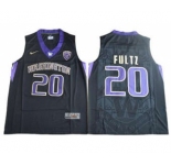 Huskies #20 Markelle Fultz Black Basketball Stitched NCAA Jersey