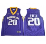 Huskies #20 Markelle Fultz Purple Basketball Stitched NCAA Jersey