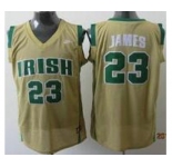 Irish High School #23 James GOLD Jersey