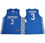 Kentucky Wildcats #3 Edrice Adebayo Royal Blue Basketball Stitched NCAA Jersey