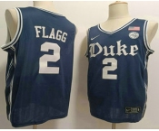 Men's Duke Blue Devils #2 Cooper Flagg Navy College Basketball Jersey