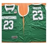 Michigan State Spartans #23 Draymond Green Green Basketball Stitched NCAA Jersey