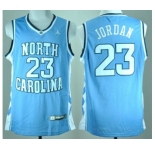 North Carolina #23 Michael Jordan Blue College Basketball NCAA Jersey