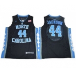 North Carolina #44 Justin Jackson Black Basketball Stitched NCAA Jersey