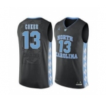 North Carolina Tar Heels #13 Kanler Coker Black College Basketball Jersey