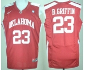 Oklahoma Sooners 23# Blake Griffin Red College Basketball Jersey